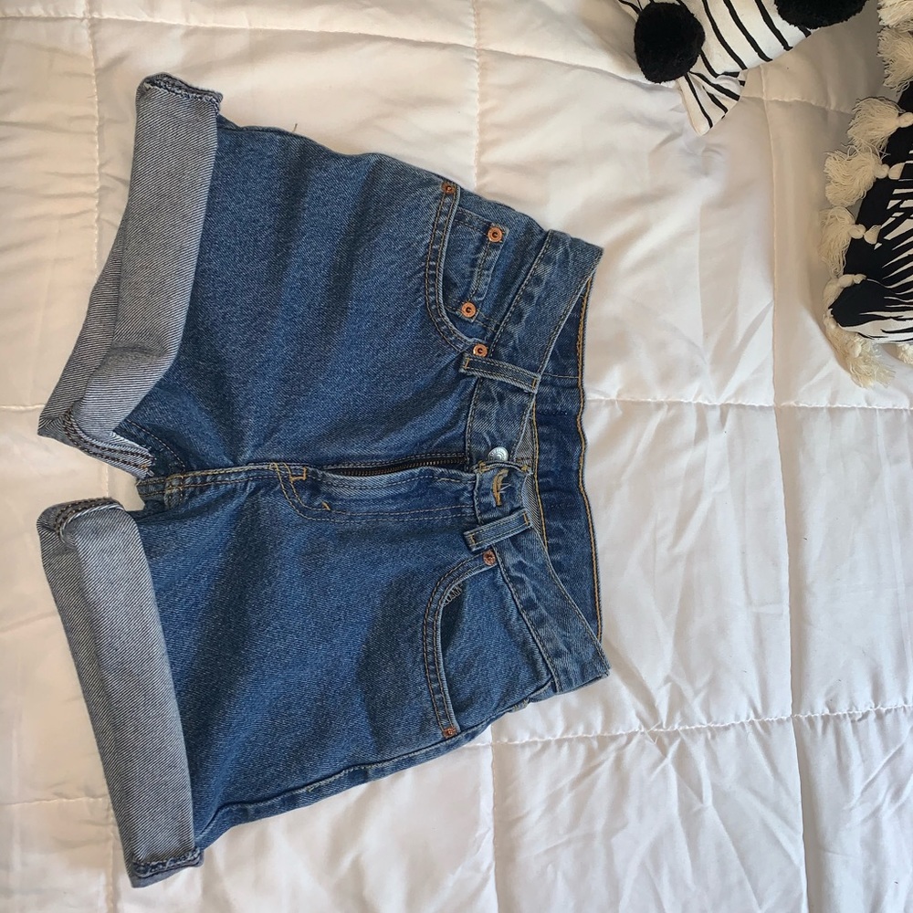 550s Levi vintage shorts size 25w - Picture 4 of 6